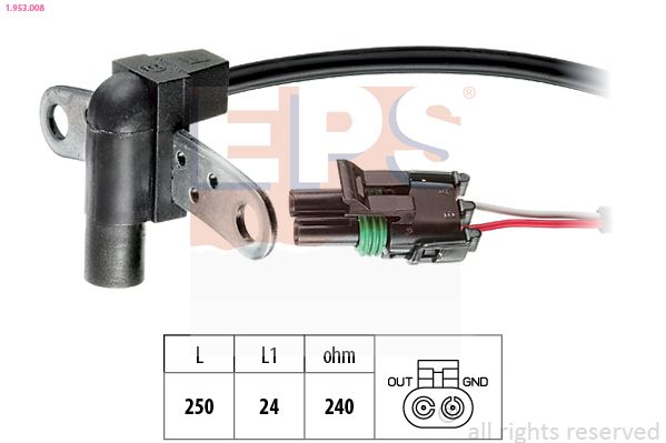 Impulsgeber, Kurbelwelle EPS 1.953.008