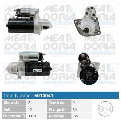 Starter MEAT & DORIA 5010041