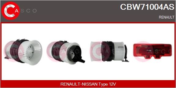 Innenraumgebläse Casco CBW71004AS