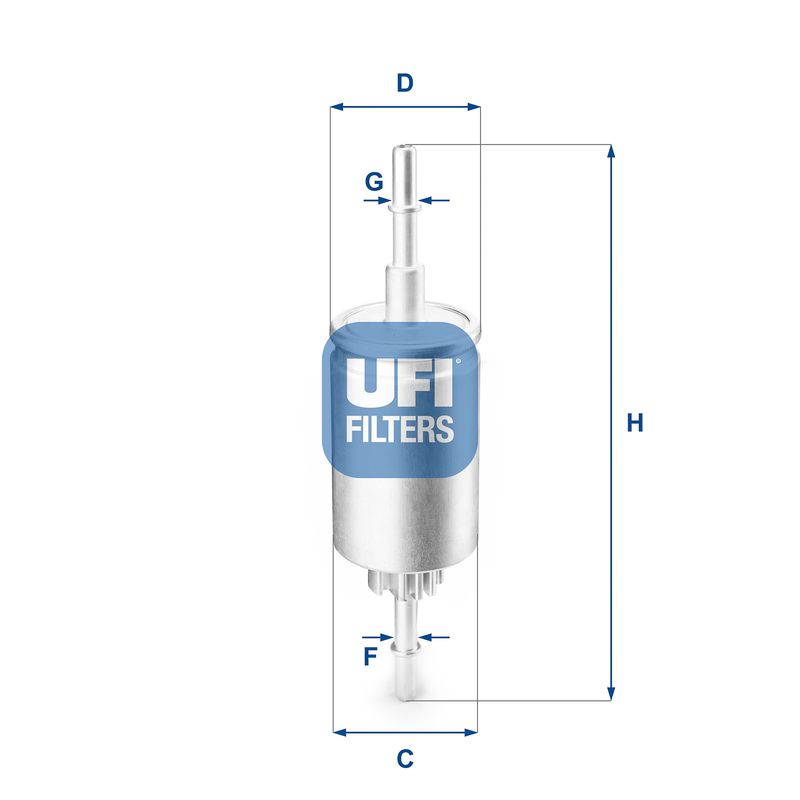 Kraftstofffilter UFI 31.844.00