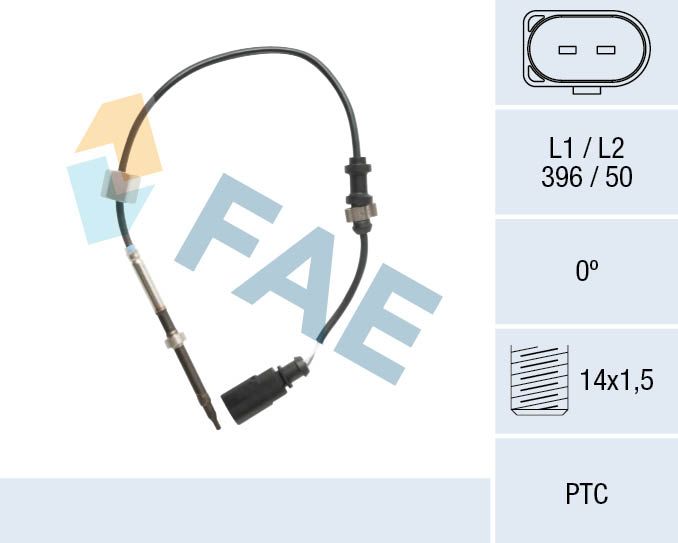 Sensor, Abgastemperatur FAE 68109