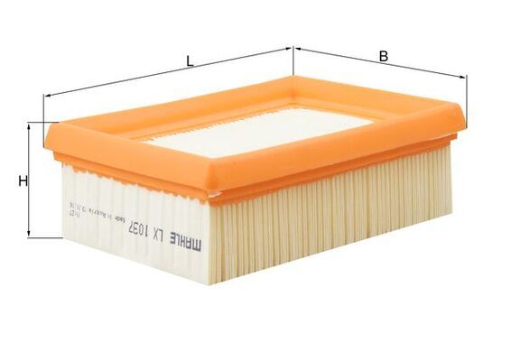 Luftfilter MAHLE LX1037
