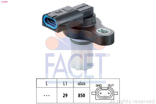 Drehzahlsensor, Automatikgetriebe FACET 9.0309