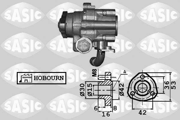 Hydraulikpumpe, Lenkung SASIC 7076035