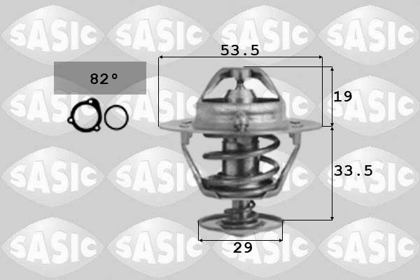 Thermostat, Kühlmittel SASIC 3306030
