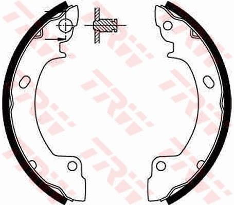 Bremsbackensatz TRW GS8552