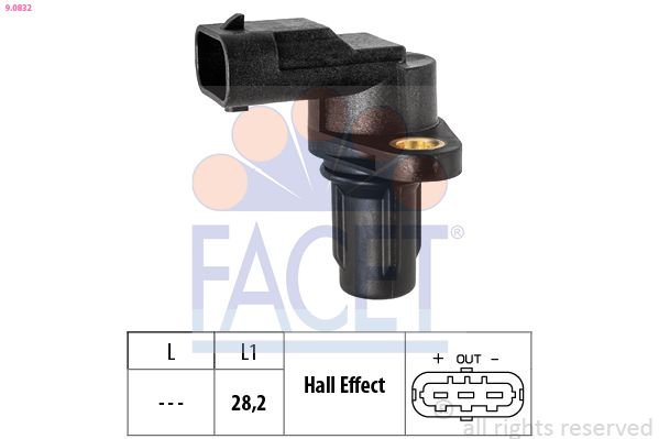 Sensor, Nockenwellenposition FACET 9.0832
