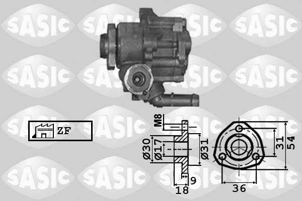 Hydraulikpumpe, Lenkung SASIC 7076023