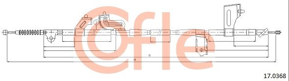 Seilzug, Feststellbremse COFLE 17.0368