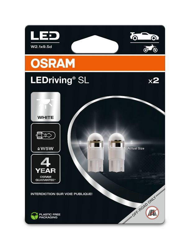 Glühlampe, Innenraumleuchte OSRAM 2825DWP-2BL