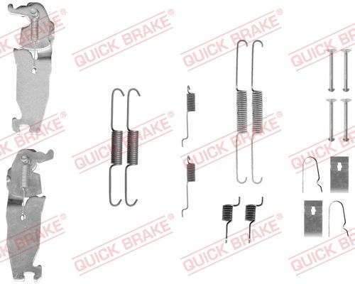 Zubehörsatz, Bremsbacken QUICK BRAKE 105-0811s