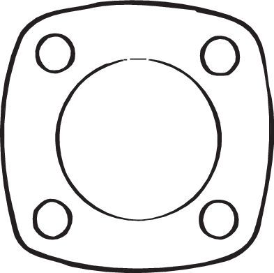 Dichtung, Abgasrohr BOSAL 256-736