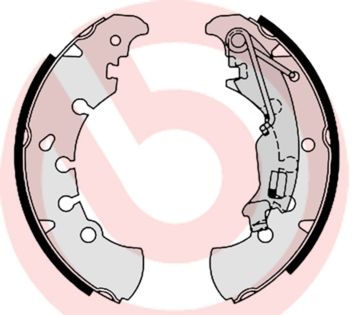 Bremsbackensatz BREMBO S 23 555