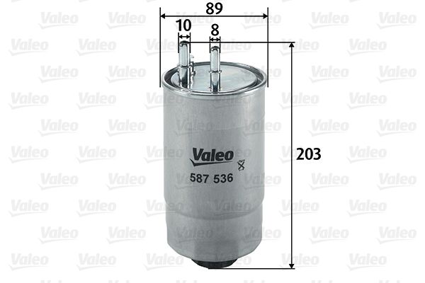 Kraftstofffilter VALEO 587536