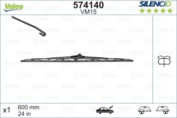 Wischblatt VALEO 574140