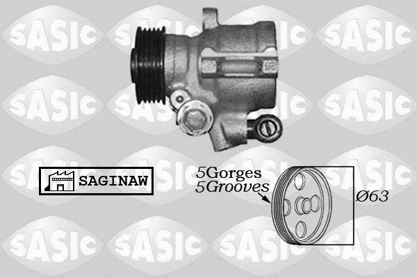Hydraulikpumpe, Lenkung SASIC 7076047