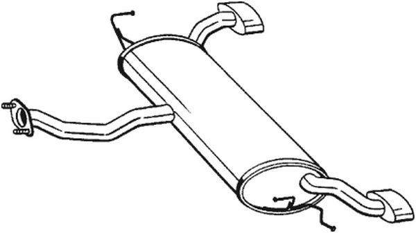 Endschalldämpfer BOSAL 165-417