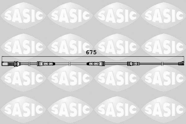 Warnkontakt, Bremsbelagverschleiß SASIC 6236029