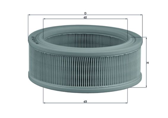 Luftfilter MAHLE LX140