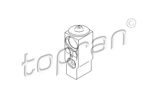 Expansionsventil, Klimaanlage TOPRAN 401 271