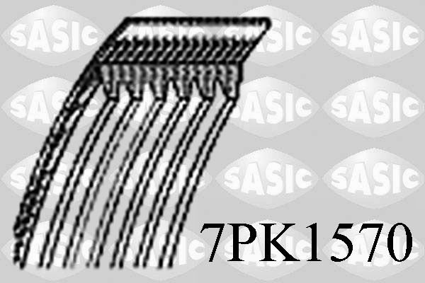Keilrippenriemen SASIC 7PK1570