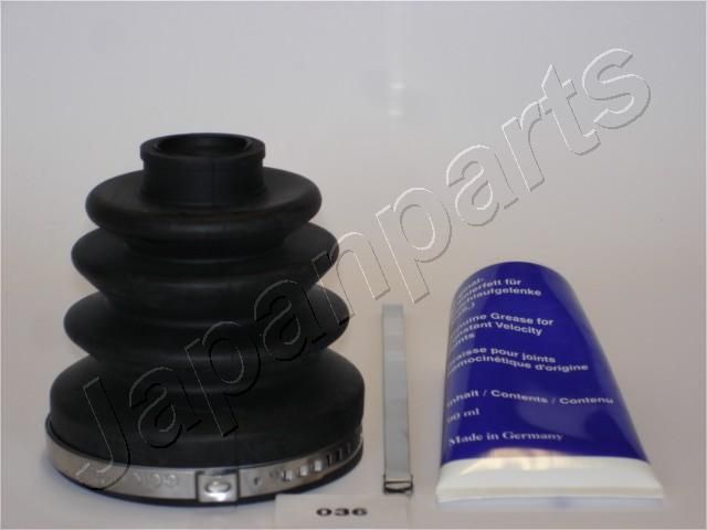 Achsmanschettensatz Antriebswelle JAPANPARTS KB-036