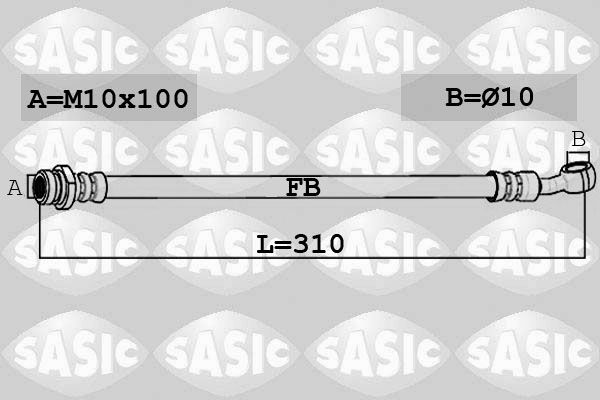 Bremsschlauch SASIC 6606211
