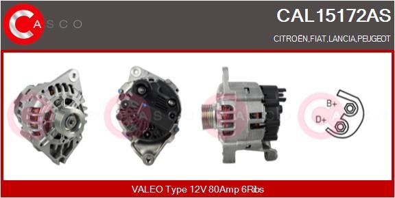 Lichtmaschine Generator Casco CAL15172AS