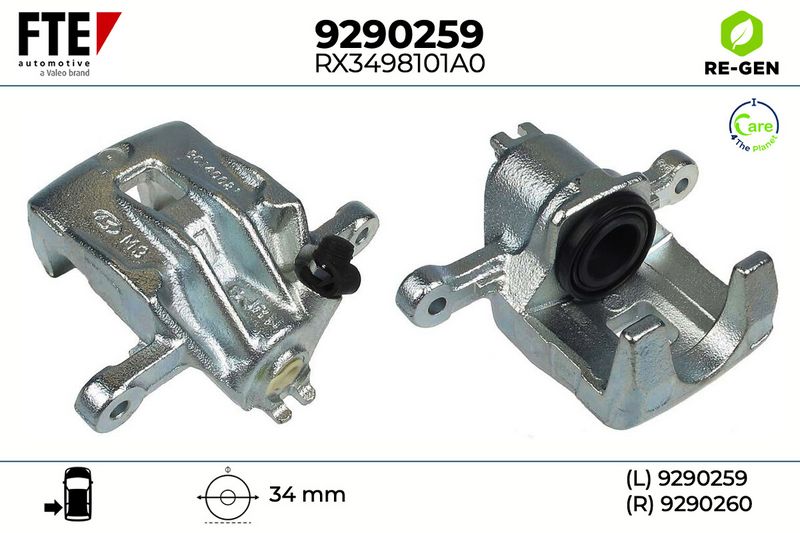 Bremssattel FTE 9290259