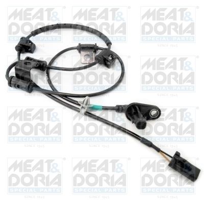 Sensor, Raddrehzahl MEAT & DORIA 90406