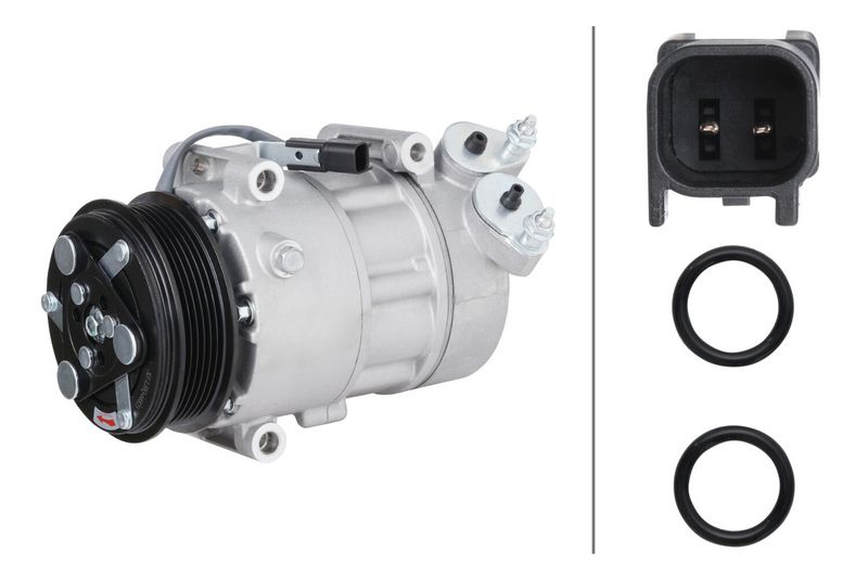 Kompressor, Klimaanlage HELLA 8FK 366 201-491