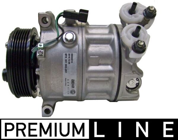 Kompressor, Klimaanlage MAHLE acp 500 000p