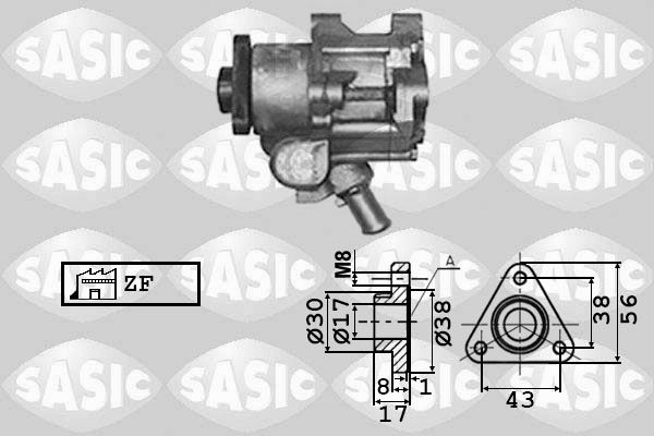 Hydraulikpumpe, Lenkung SASIC 7076022