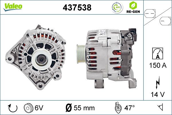 Generator VALEO 437538