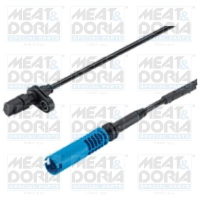 Sensor, Raddrehzahl MEAT & DORIA 90079