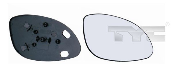 Spiegelglas, Außenspiegel TYC 325-0041-1
