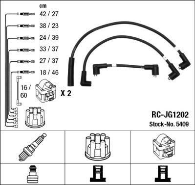 Zündleitungssatz NGK 5409