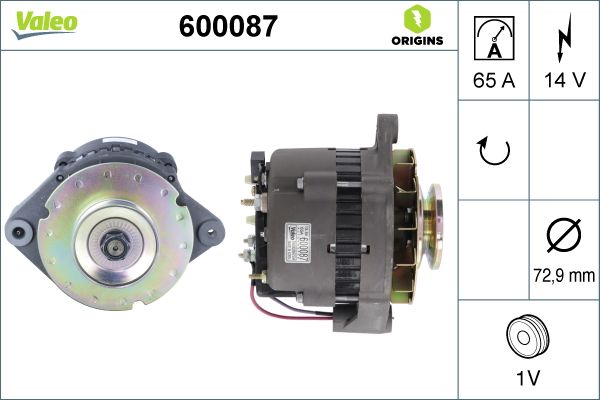 Generator VALEO 600087