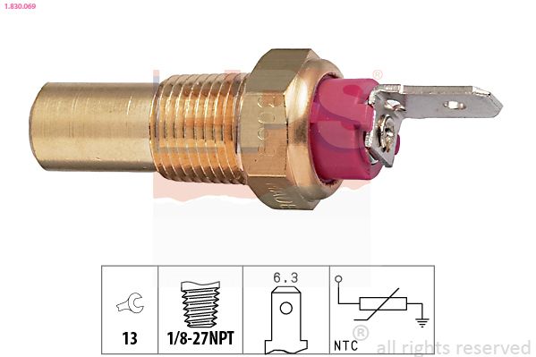 Sensor, Kühlmitteltemperatur EPS 1.830.069