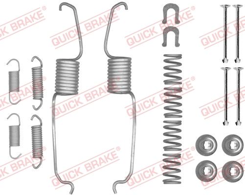 Zubehörsatz, Bremsbacken QUICK BRAKE 105-0853