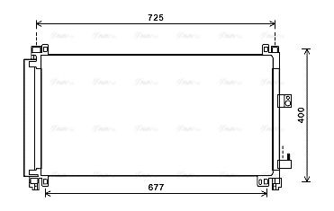 Kondensator, Klimaanlage AVA QUALITY COOLING cn5273d