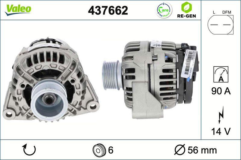 Generator VALEO 437662