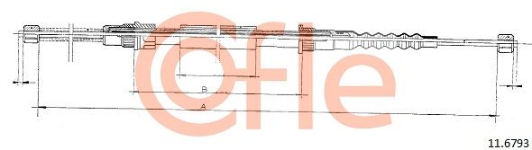 Seilzug, Feststellbremse COFLE 11.6793