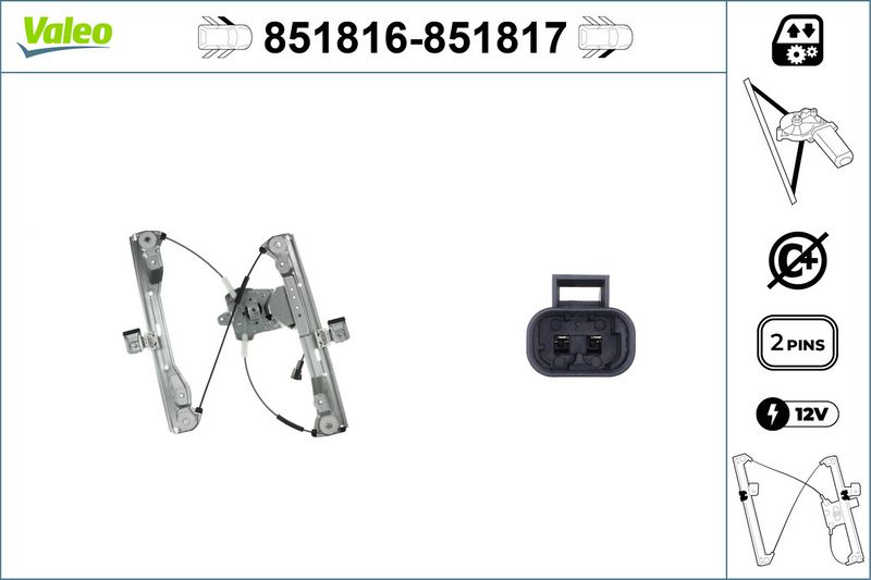 Fensterheber VALEO 851817