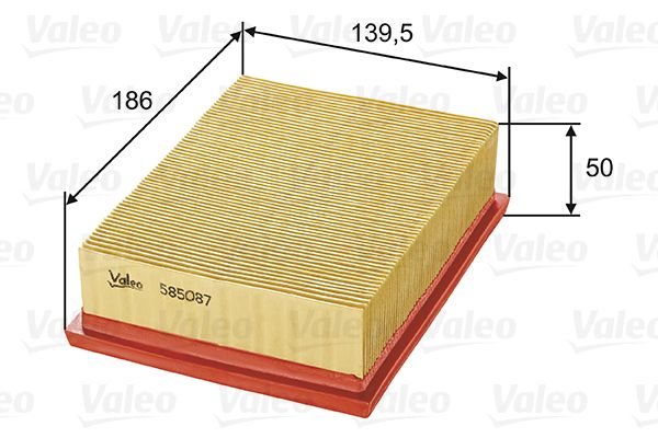 Luftfilter VALEO 585087