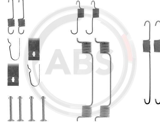 Zubehörsatz Bremsbacken A.B.S. 0700Q