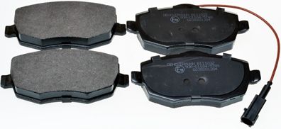 Bremsbelagsatz, Scheibenbremse DENCKERMANN B111032