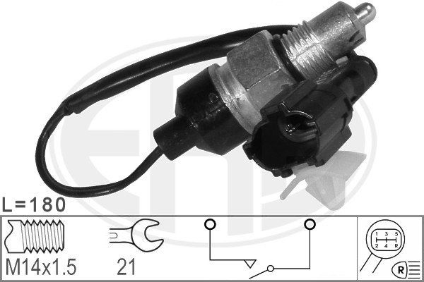 Schalter, Rückfahrleuchte ERA 330571