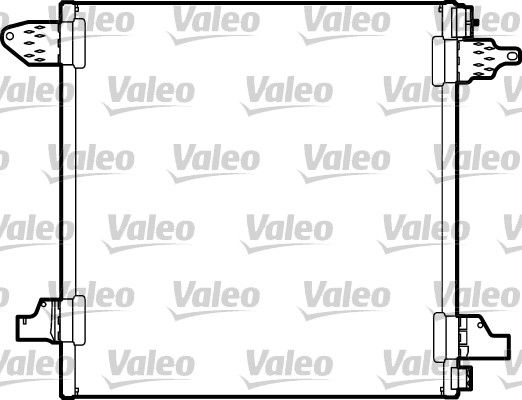Kondensator, Klimaanlage VALEO 817446
