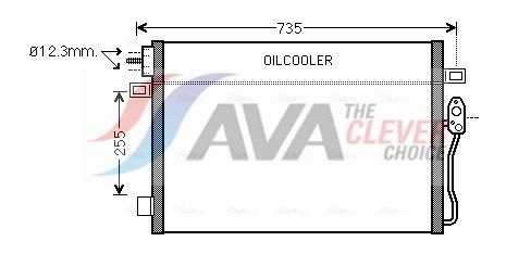 Kondensator, Klimaanlage AVA QUALITY COOLING CR5100